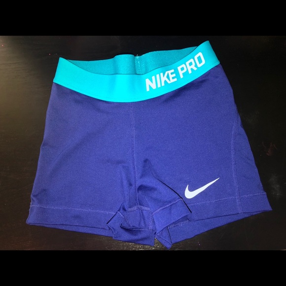 navy blue nike spandex